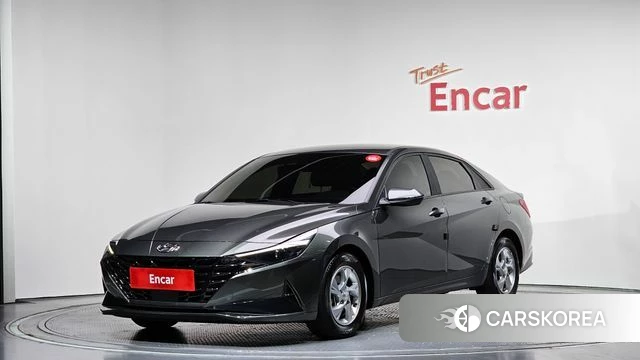Hyundai Avante (CN7) 2021 Серый из Кореи