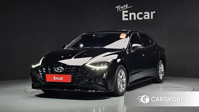 Hyundai Sonata (DN8) 2022 Черный из Кореи