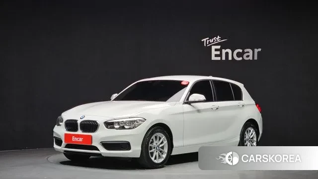 BMW 1 Series (F20) 2018 Белый из Кореи