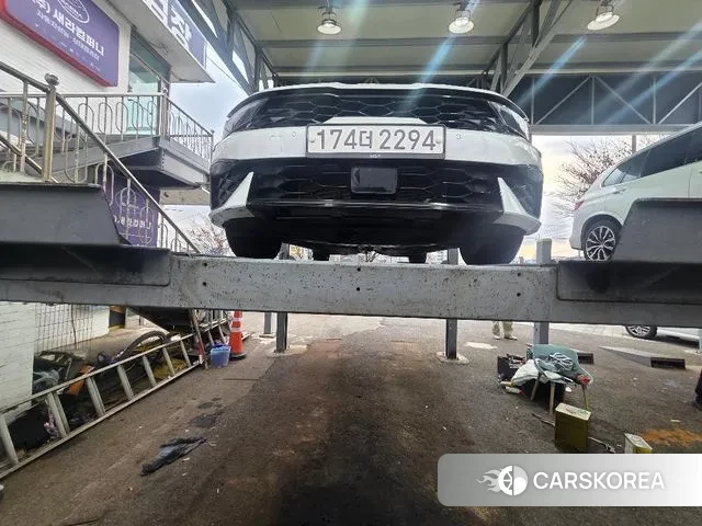 Kia The New K5 3rd generation 2024 Белый из Кореи