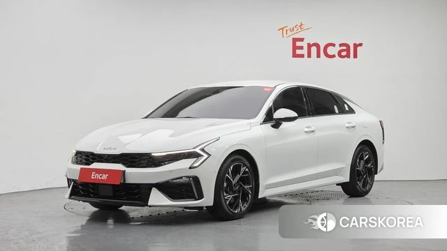 Kia The New K5 3rd generation 2024 Белый из Кореи
