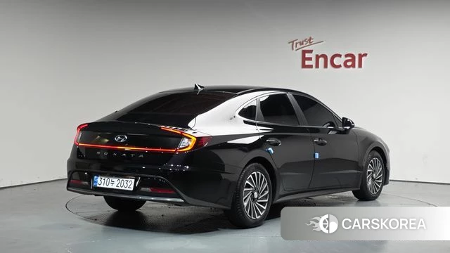 Hyundai Sonata Hybrid (DN8) 2022 Черный из Кореи