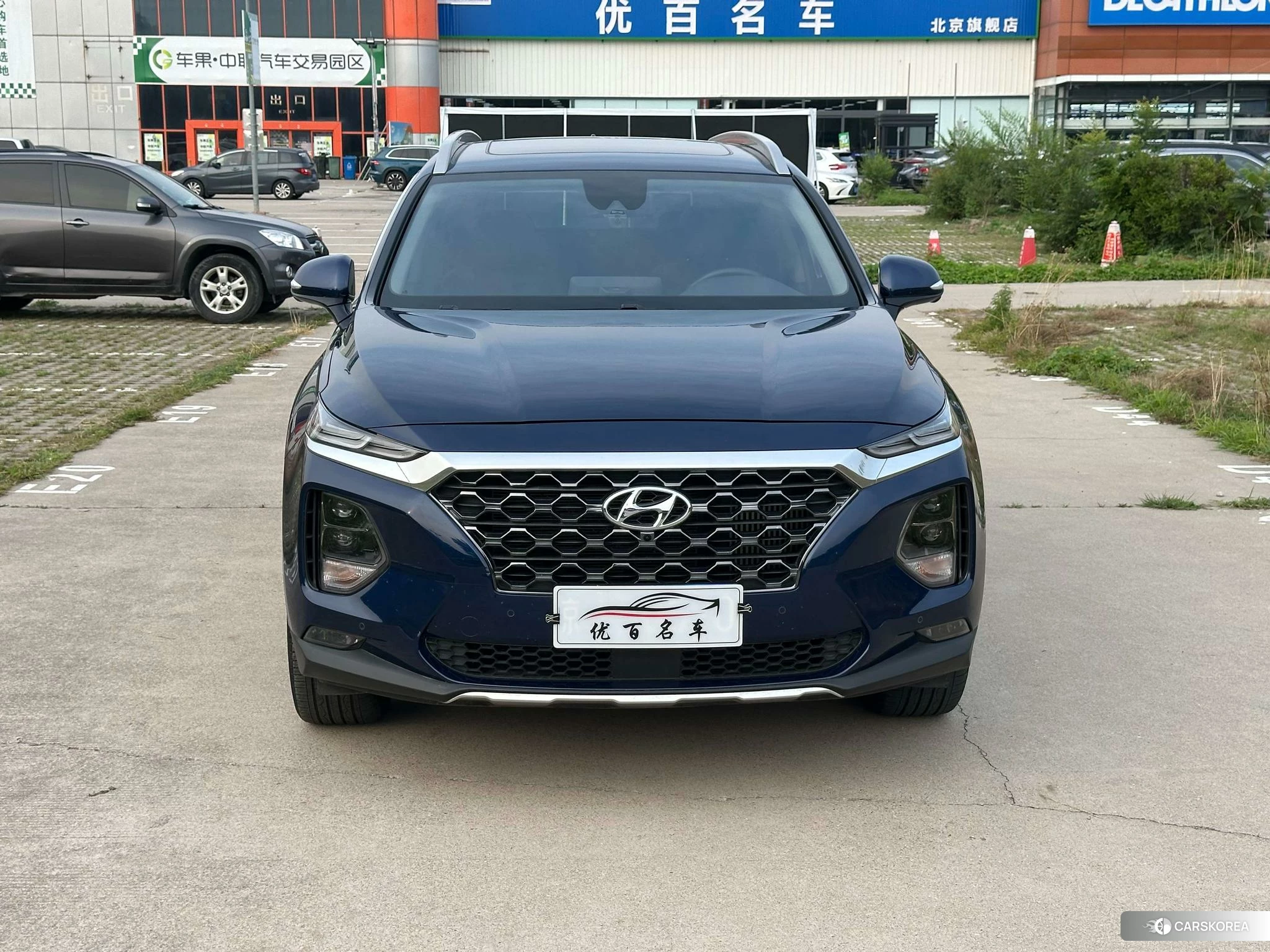 Hyundai Santa Fe 2020 Синий из Китая