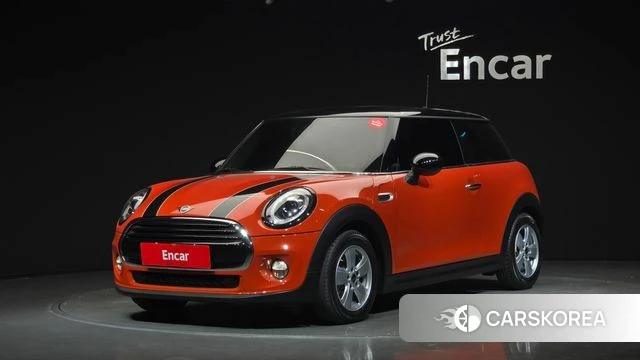 Mini Cooper 2019 Оранжевый из Кореи