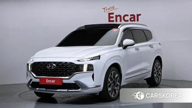 Hyundai The New Santa Fe 2020 Белый из Кореи