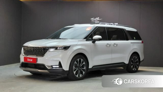 Kia Carnival 4th generation 2022 Белый из Кореи
