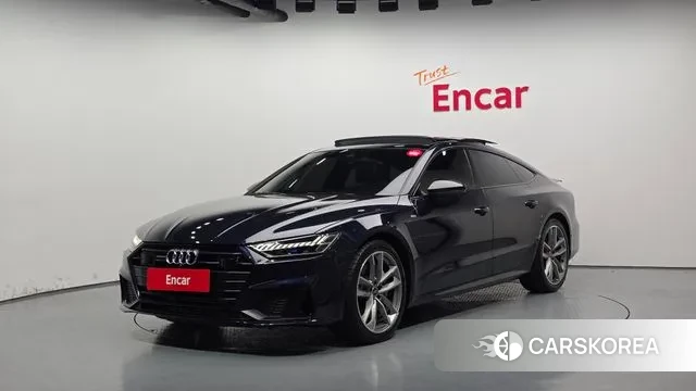 Audi A7 (4K) 2022 Синий из Кореи