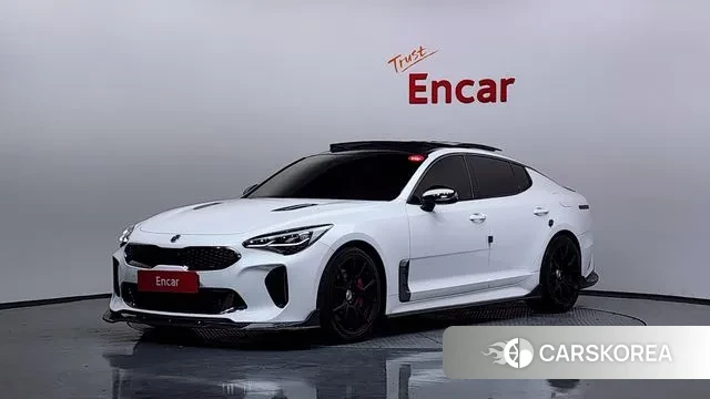 Kia Stinger 2019 Белый из Кореи
