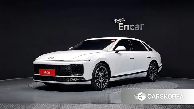 Hyundai Grandeur Hybrid (GN7) 2023 Белый из Кореи