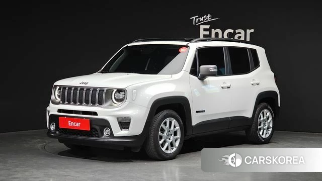 Jeep Renegade 2021 Белый из Кореи