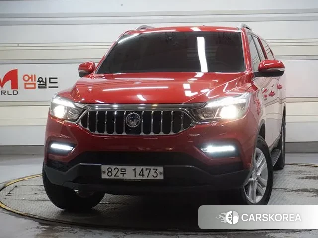 Ssangyong Rexton Sports Cannes 2020 Красный из Кореи