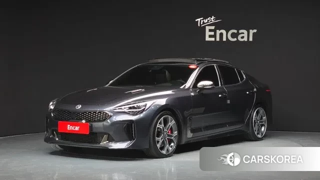 Kia Stinger 2018 Серый из Кореи