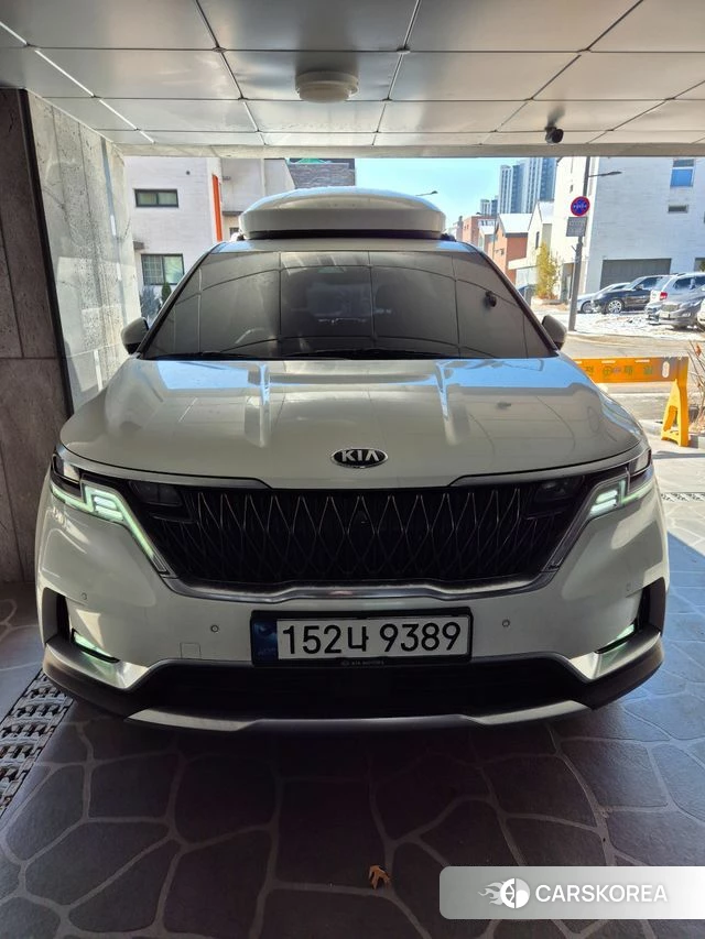 Kia Carnival 4th generation 2020 Белый из Кореи