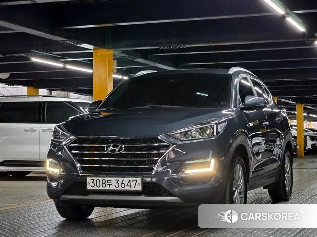 Hyundai All New Tucson 2019 Синий из Кореи