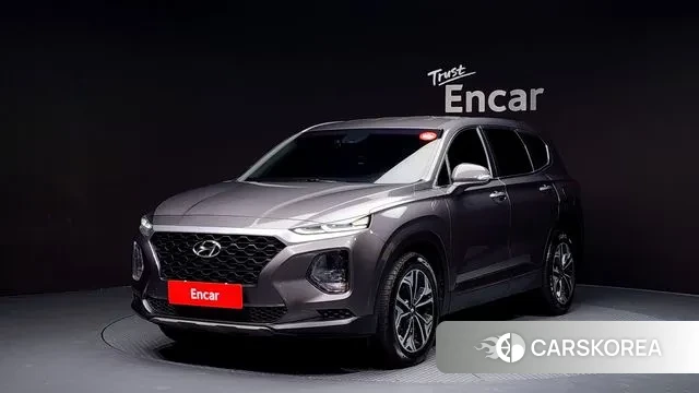 Hyundai Santa Fe TM 2018 Серый из Кореи