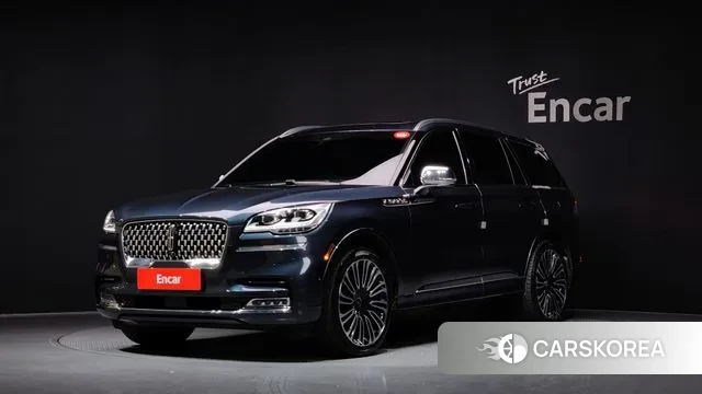 Lincoln Aviator 2nd generation 2020 Синий из Кореи