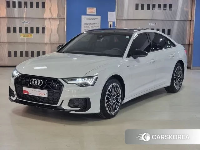Audi A6 (C8) 2024 Белый из Кореи