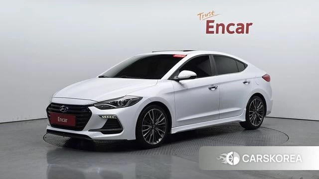 Hyundai Avante AD 2018 Белый из Кореи
