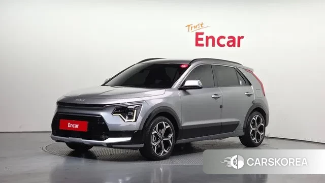 Kia Di Ol Nu Niro 2022 Серый из Кореи
