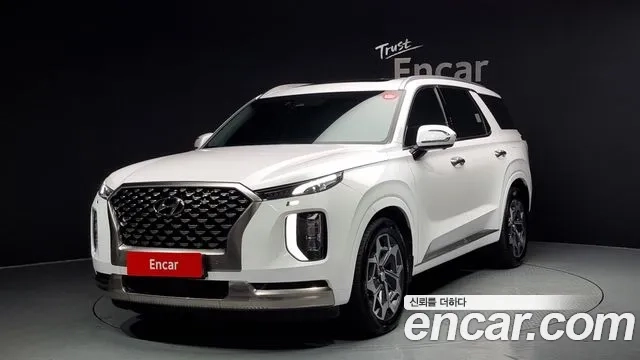 Hyundai Palisade 2022 Белый из Кореи