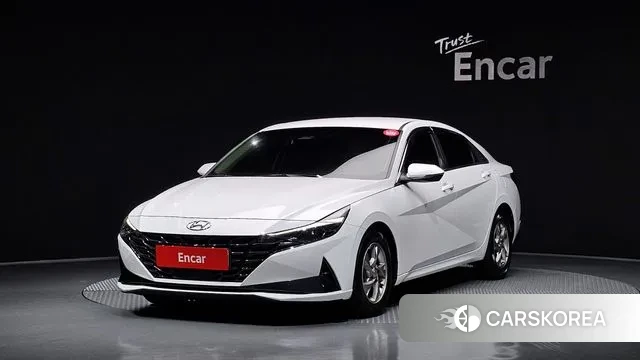 Hyundai Avante (CN7) 2020 Белый из Кореи