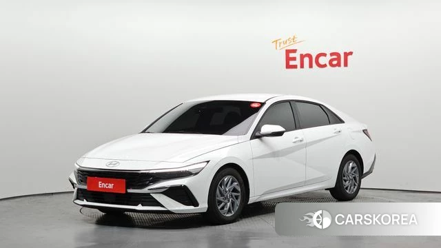Hyundai The New Avante (CN7) 2025 Белый из Кореи