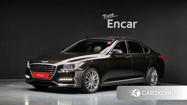 Genesis G80 2018 Коричневый из Кореи