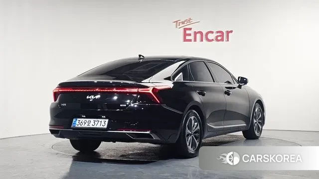 Kia K8 Hybrid 2021 Черный из Кореи