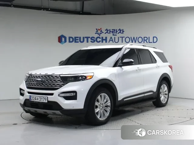 Ford Explorer 6th Generation 2020 Белый из Кореи