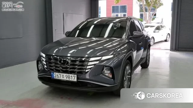 Hyundai The New Tucson Hybrid (NX4) 2023 Серый из Кореи