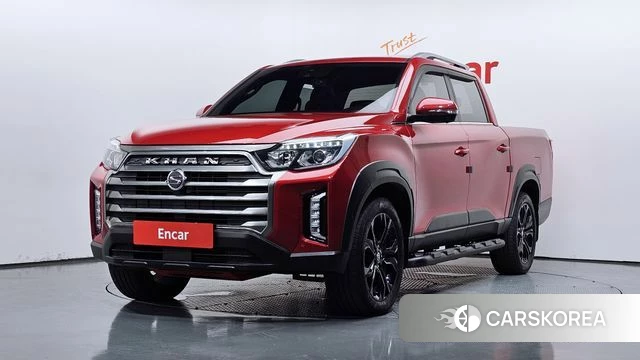 Ssangyong The New Rexton Sports Cannes 2021 Красный из Кореи