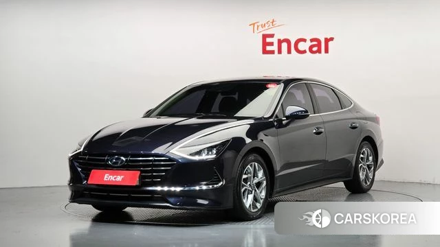 Hyundai Sonata (DN8) 2019 Черный из Кореи