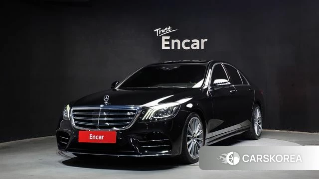 Mercedes-Benz S-Class W222 2020 Черный из Кореи