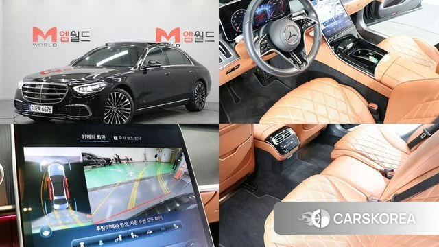 Mercedes-Benz S-Class W223 2023 Черный из Кореи