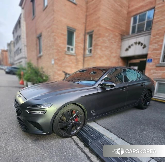 Genesis The New G70 2022 Серый из Кореи