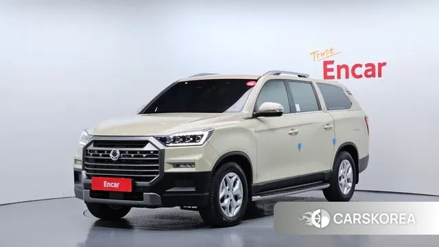 Ssangyong The New Rexton Sport 2023 Жемчужный цвет из Кореи