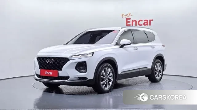 Hyundai Santa Fe TM 2018 Белый из Кореи