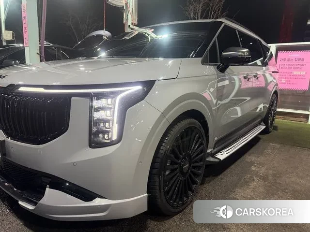 Kia The New Carnival 4th Generation 2024 Серебристо-серый из Кореи