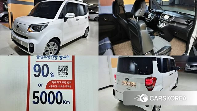 Kia The New Ray 2020 Белый из Кореи