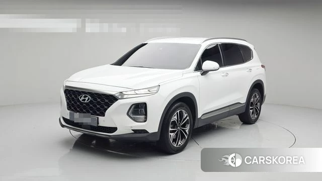 Hyundai Santa Fe TM 2019 Белый из Кореи