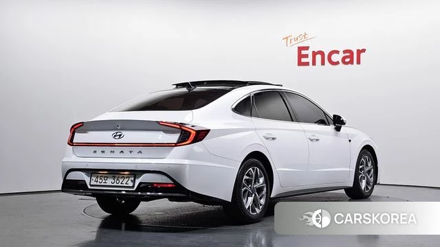 Hyundai Sonata (DN8) 2019 Белый из Кореи