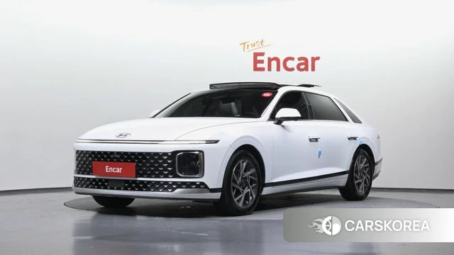 Hyundai Grandeur (GN7) 2023 Белый из Кореи