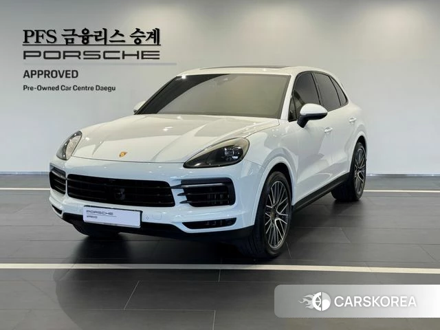 Porsche Cayenne (PO536) 2023 Белый из Кореи