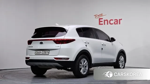 Kia Sportage 4th Generation 2018 Белый из Кореи