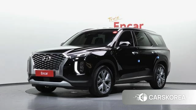 Hyundai Palisade 2021 Черный из Кореи