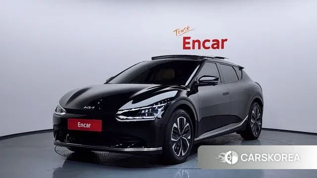 Kia EV6 2021 Черный из Кореи