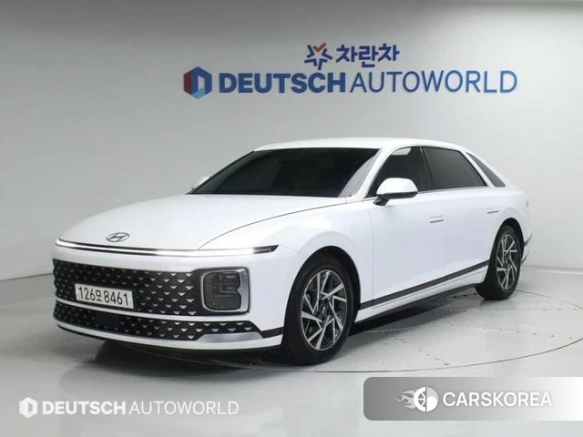 Hyundai Grandeur (GN7) 2023 Белый из Кореи