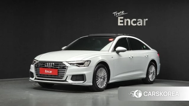 Audi A6 (C8) 2021 Белый из Кореи