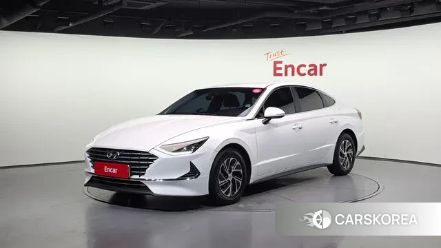 Hyundai Sonata Hybrid (DN8) 2021 Белый из Кореи