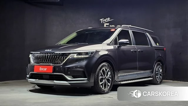 Kia Carnival 4th generation 2023 Серый из Кореи